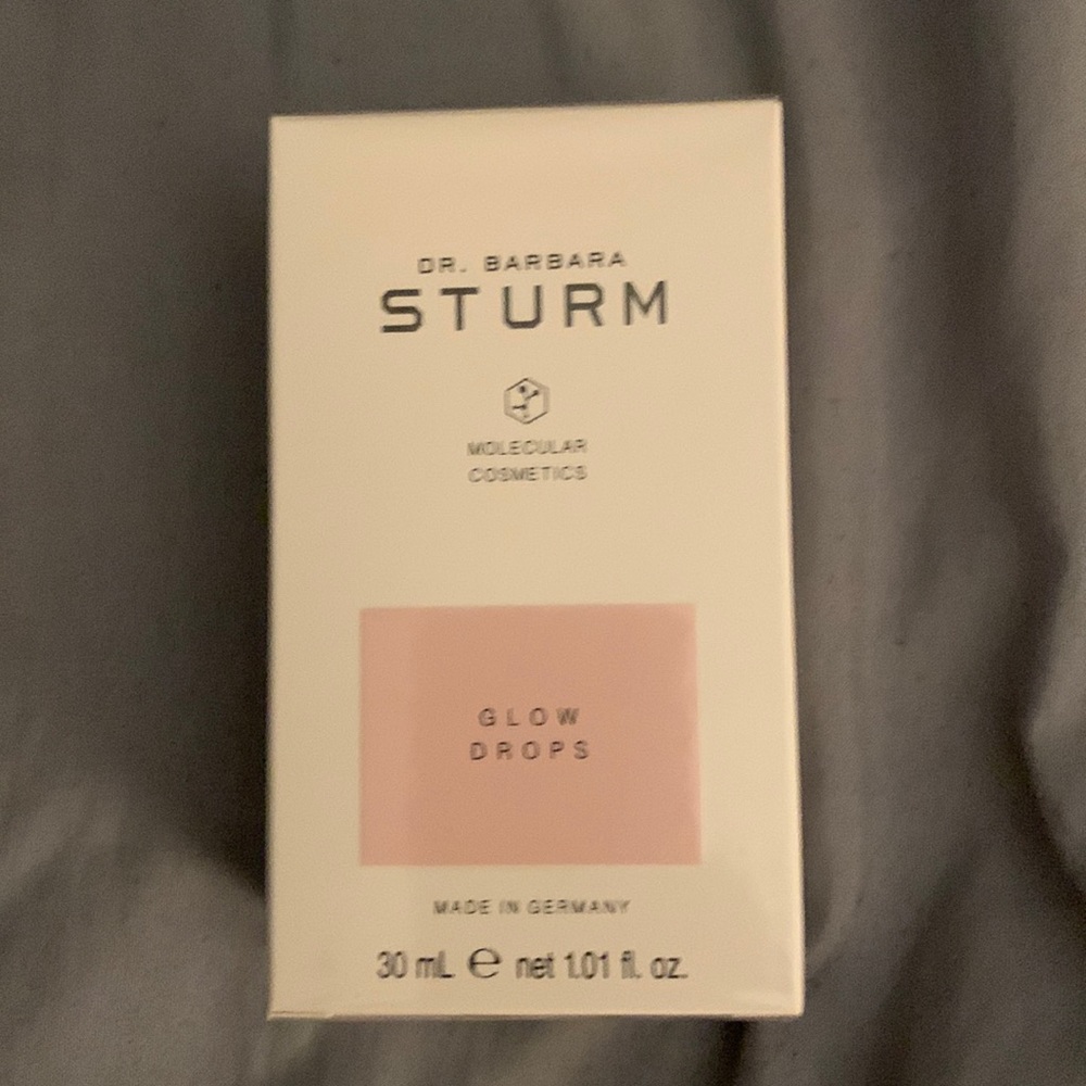Dr. Barbara Sturm glow drops 30 ml new in sealed box .